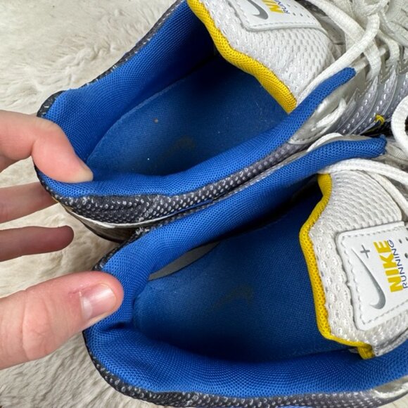 Nike Shox Turbo Men's Running Shoes Size 12 US 318161-146 Blue Silver Yellow - Picture 10 of 11
